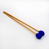 Marimba Medium Blue Yarn Mallet Pair Medium