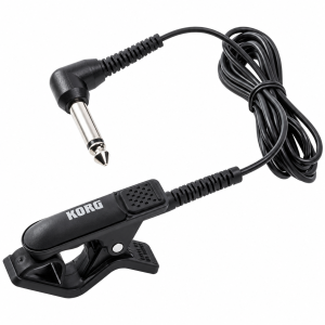 Korg CM-300BK Clip On Contact Microphone for Korg Tuners