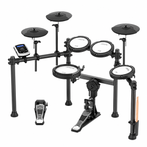 Stadium 5 Pc. Electric Drum Set - 3 Cymbals and 20 Backing Tracks