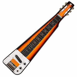 Danville MLS-OS 6-String Electric Lap Steel Guitar-Orange Burst